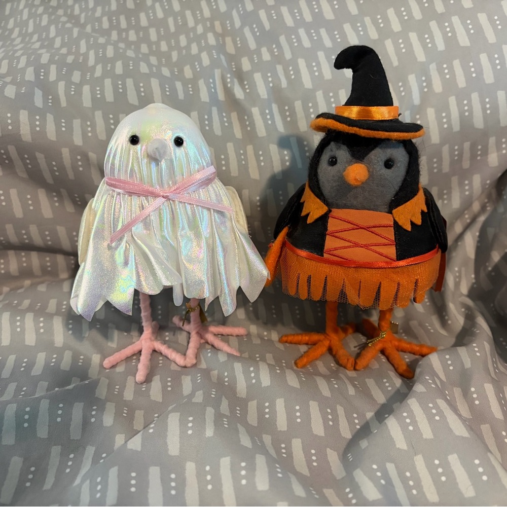 Halloween Fabric Bird